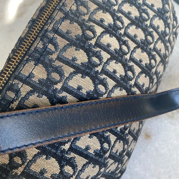 AuthenticVintage Dior Diorissimo Shoulder Bag zipper won't unzip - Picture 4 of 13